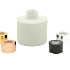 Matte White Round Reed Diffuser Bottle