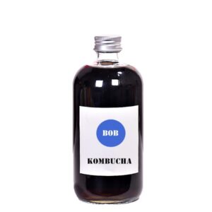 14oz Boston Round Glass Bottle with Scew Cap